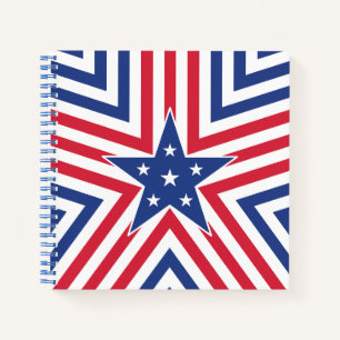 Star of Freedom (Stripe) Notebook