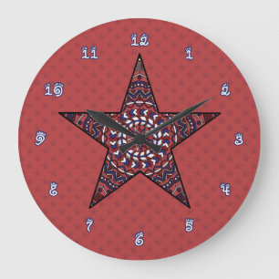 Star of Independence Clock