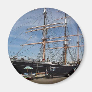 Star Of India At The San Diego Maritime Museum Magnet