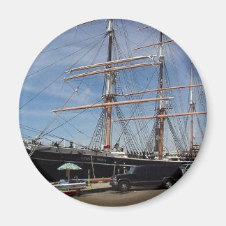 Star Of India At The San Diego Maritime Museum Magnet