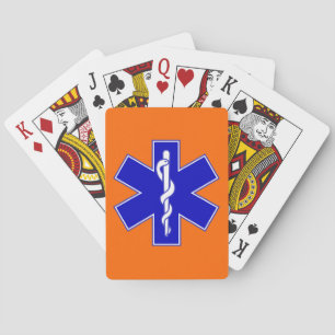Star of Life EMS Playing Cards