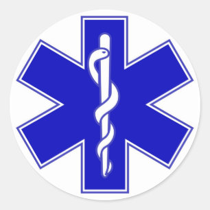 Star of Life EMS Sticker