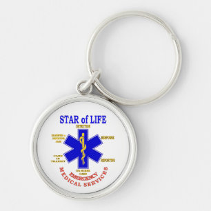 STAR of LIFE Key Ring