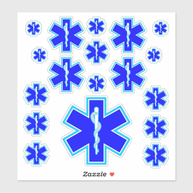 Star of Life Paramedic Emergency Medical Services (Sheet)