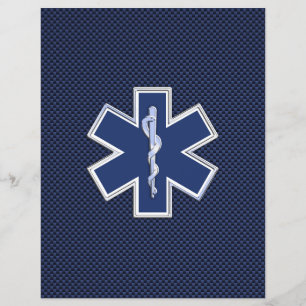 Star of Life Paramedic Emergency Medical Services Flyer