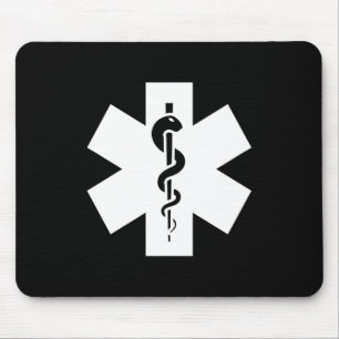 Star of Life Pictogram Mousepad