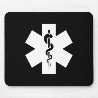 Star of Life Pictogram Mousepad