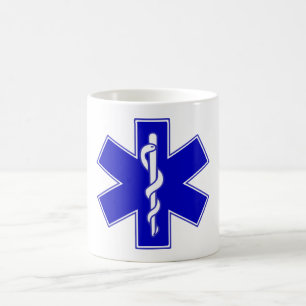 Star of Life Symbol Coffee Mug