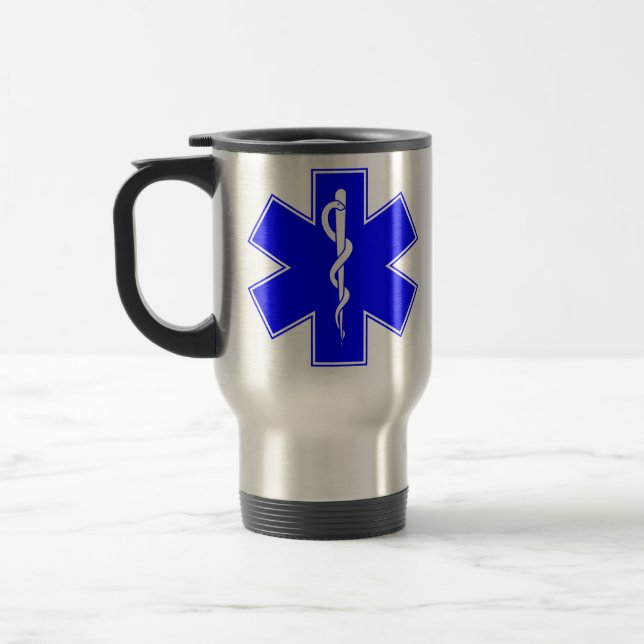 Star Of Life Travel Mug (Left)