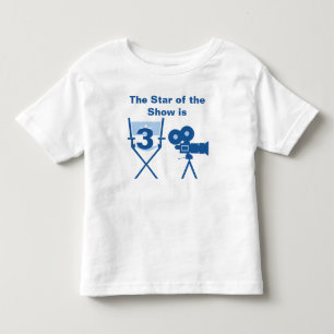 Star of Show Customisable Birthday T-shirt