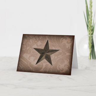 Star of Texas Card