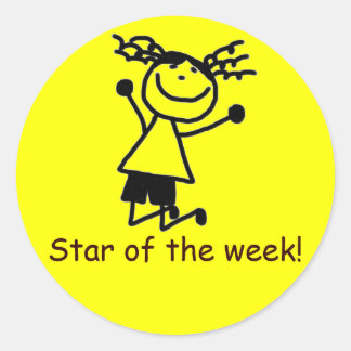Star of the week sticker