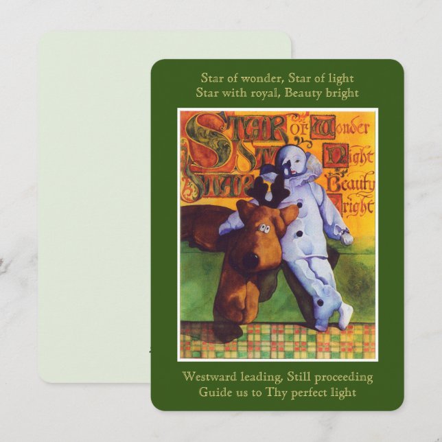 STAR OF WONDER 4.5x6.25 Flat Card (Front/Back)