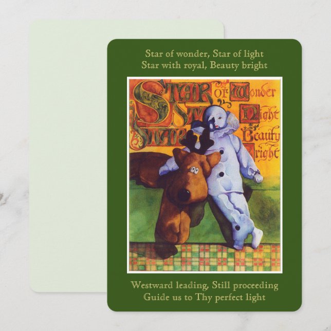 STAR OF WONDER 5x7 Flat Card (Front/Back)
