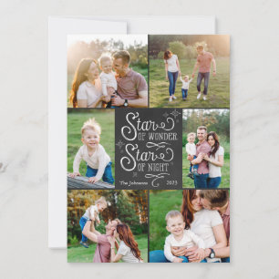 Star of Wonder Christmas Cards with Six Pictures