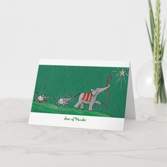 Star of Wonder Holiday Card (Front)