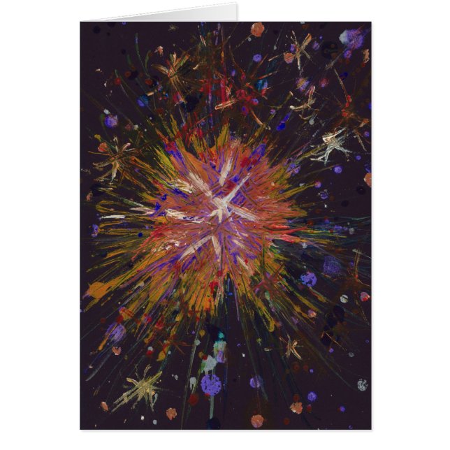 Star of Wonder Xmas Christian Art & Bible Verse (Front)