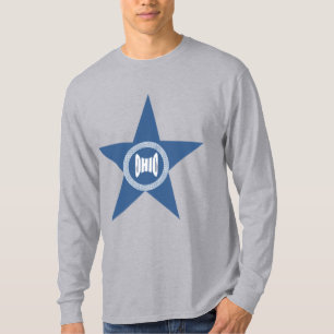 STAR OHIO Men's Gray T-shirt