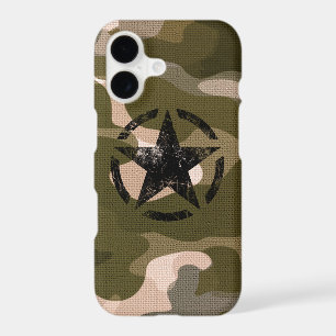 Star on Burlap style