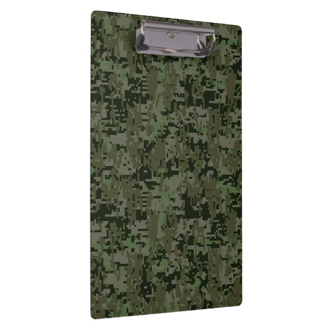Star on Digital Camo Style Clipboard (Right)