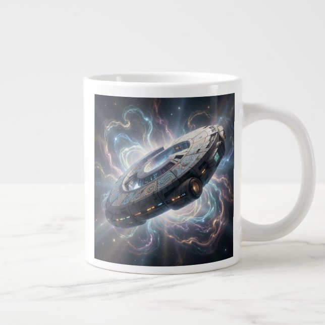 Star Path – Journey Through the Universe´8 Large Coffee Mug (Right)
