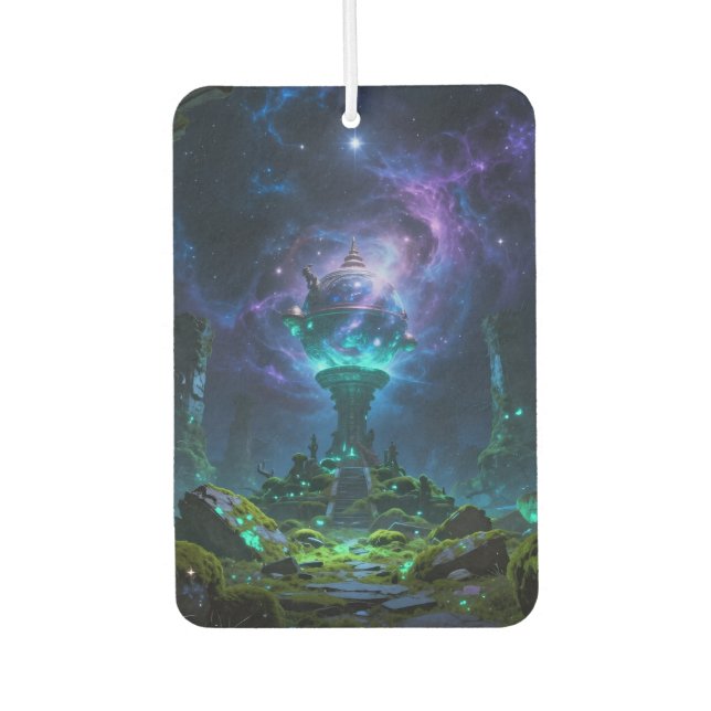 Star Path - Journey Through the Universe Car Air Freshener (Front)