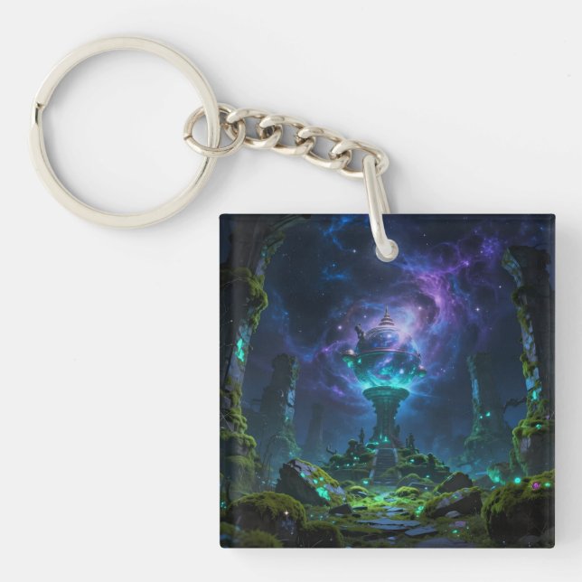 Star Path - Journey Through the Universe Key Ring (Front)