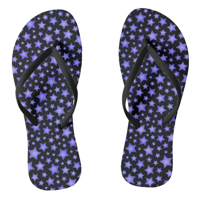 Star pattern flip flops (Footbed)