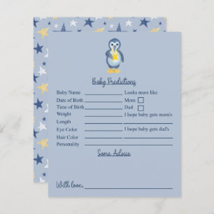 Star Penguin Baby Shower Predictions And Advice