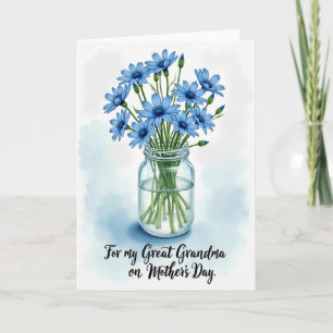 Star Petal Mothers Day Card