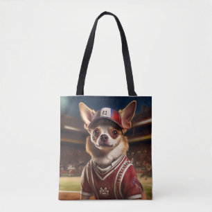 Star Pitcher For The Chihuahua 9 Tote Bag