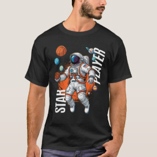 Star Player - Space Basketball Vibes T-Shirt