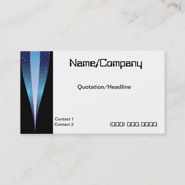 Star Point Business Card (Front)