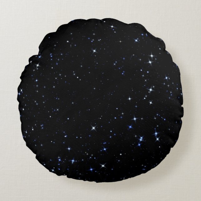 Star Power Deep Space Round Cushion (Front)