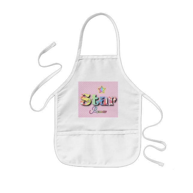 STAR POWER Kids Apron (Front)