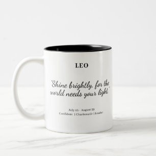 Star Power: Leo Astrology Mug