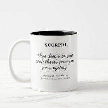 Star Power: Scorpio Astrology Mug