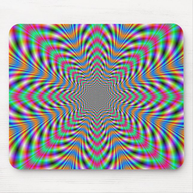 Star Psychedelic Mousepad (Front)