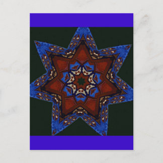 Star Quilt Postcard