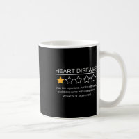 Star Rating Heart Attack Funny Heart Disease Aware