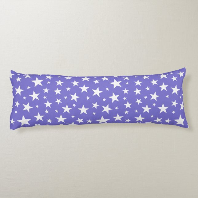 Star Repeating Pattern Body Pillow (Back)