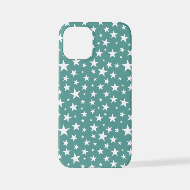 Star Repeating Pattern iPhone Case (Back)