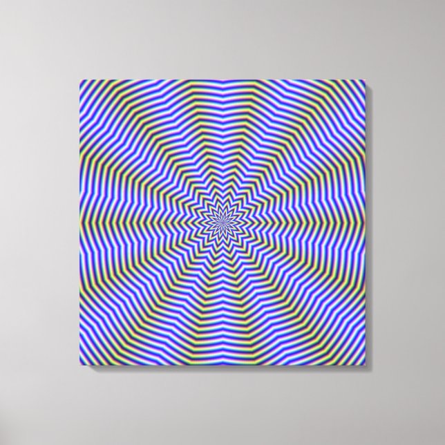 Star Ripples Canvas Print (Front)