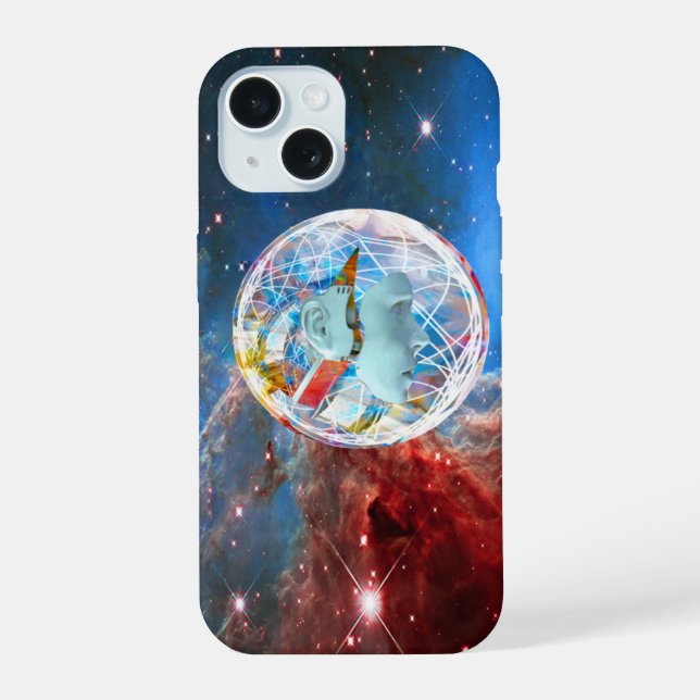 Star Robot iPhone 15 Case (Back)