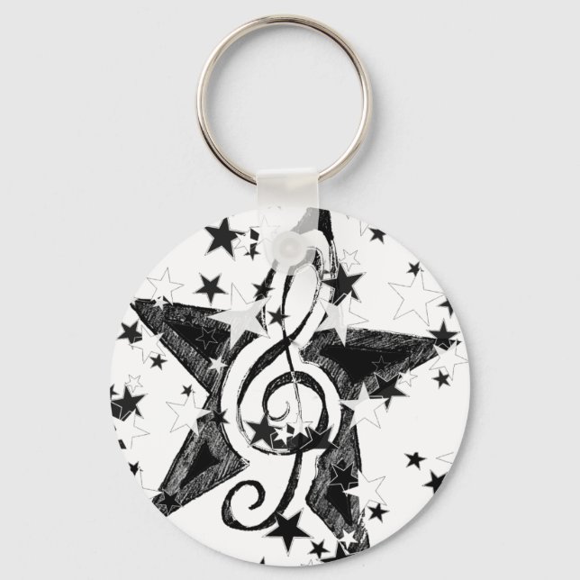 Star Rocks__ Key Ring (Front)