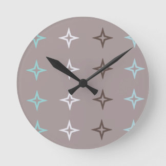star round clock
