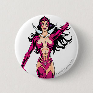 Star Sapphire 4 6 Cm Round Badge