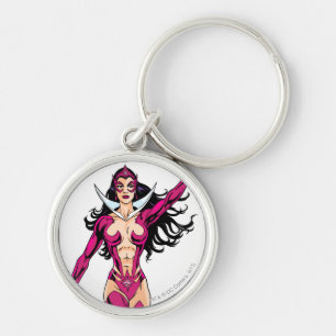 Star Sapphire 4 Key Ring