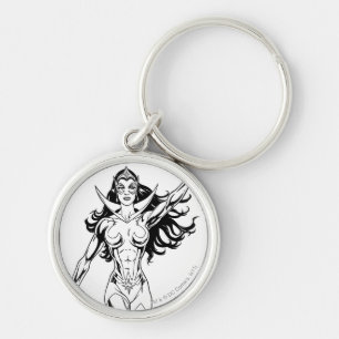 Star Sapphire 6 Key Ring