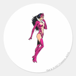 Star Sapphire 8 Classic Round Sticker